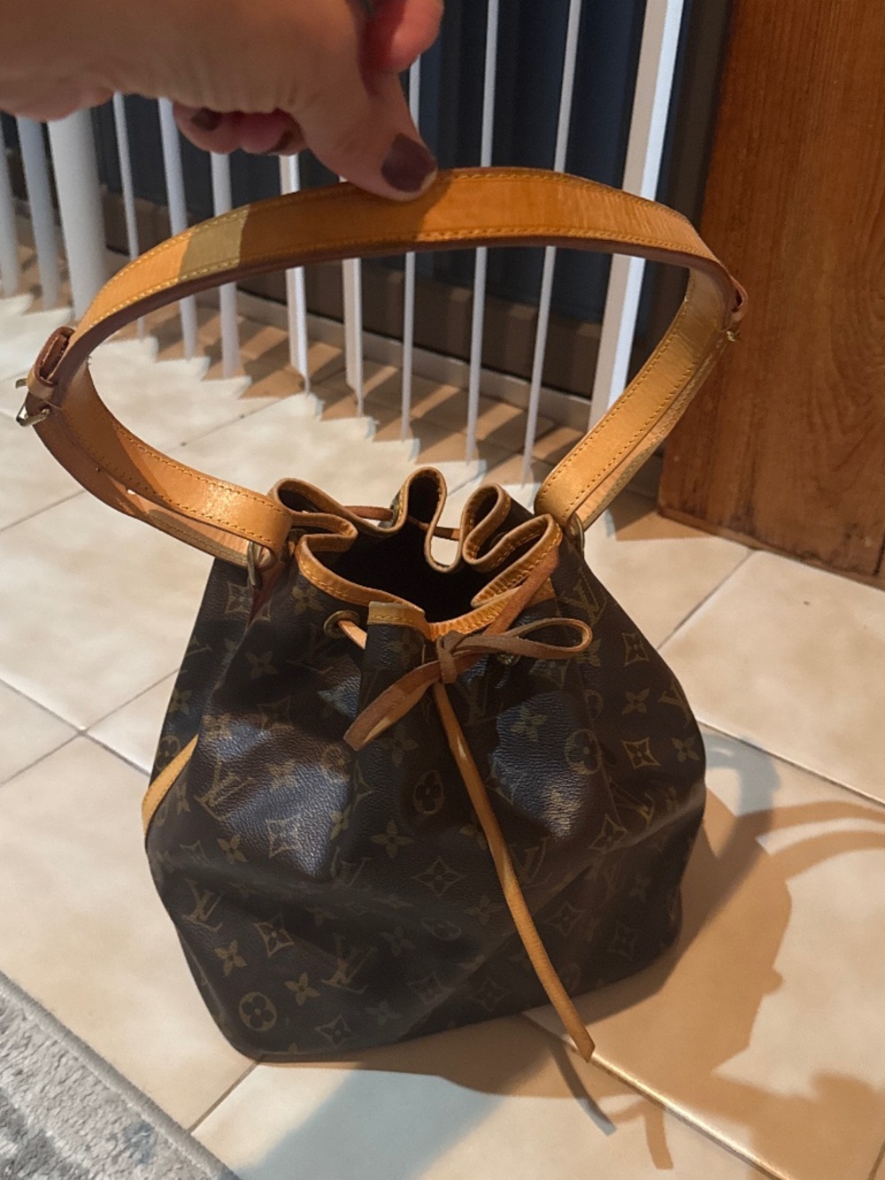 Louis Vuitton monogram bucket